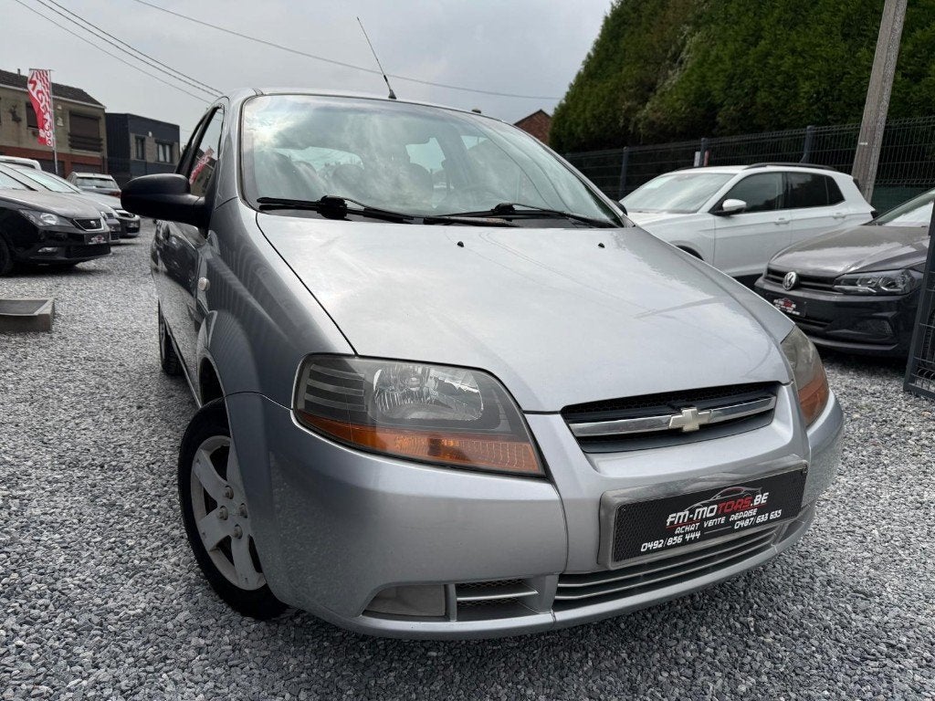Chevrolet Kalos 1.2i / 5 Portes / Entretien OK + CT OK, Autos, Chevrolet, Argent ou Gris, Achat, Entreprise, Entretenue par le concessionnaire