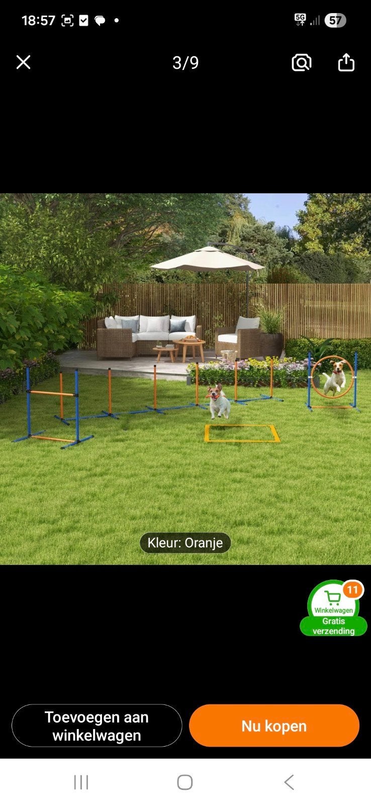 Agility toestellen voor hond, Dieren en Toebehoren, Ophalen