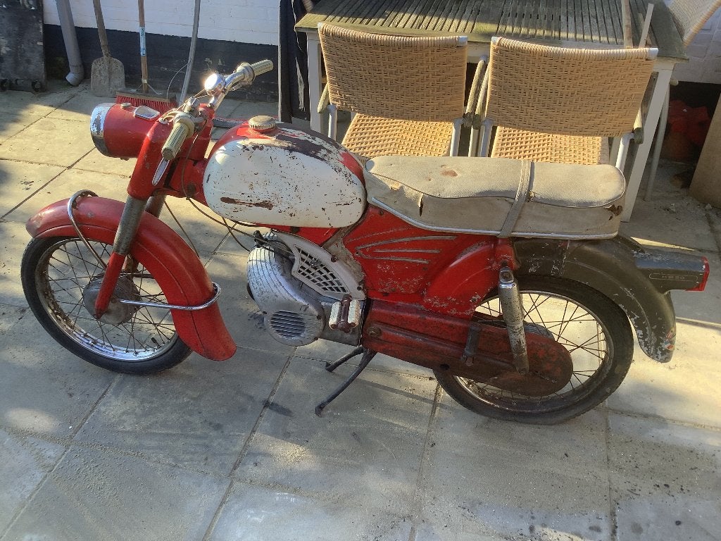 Goede basis Zundapp 515 uit 1965, Fietsen en Brommers, Gebruikt, KS50, Ophalen of Verzenden, Klasse B (45 km/u)