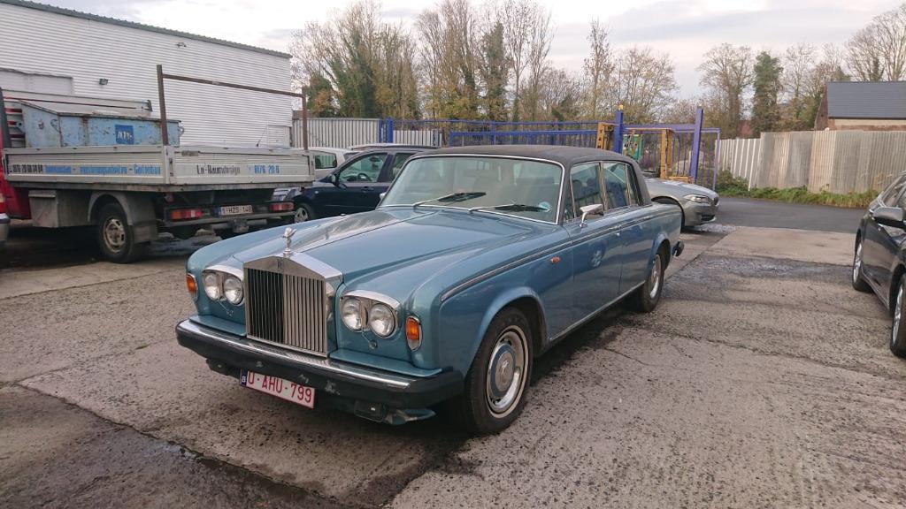 Rolls royce silver shadow 6700cc 1979 150000km ancêtre, Autos, Cuir, Achat, Entreprise, Berline