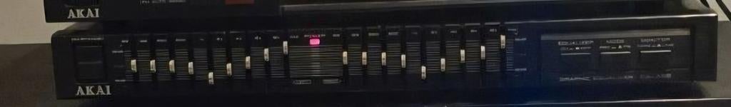 Akai equalizer, Ophalen, Zo goed als nieuw