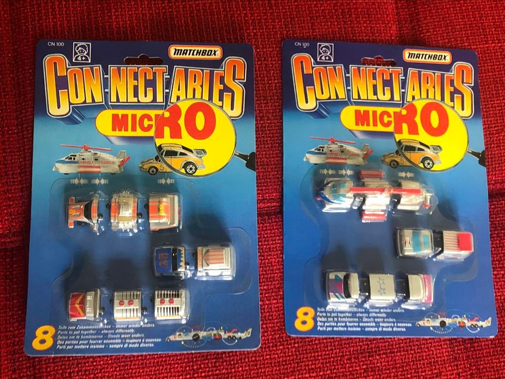 Matchbox micro connectables 2x sealed, Enlèvement ou Envoi, Comme neuf
