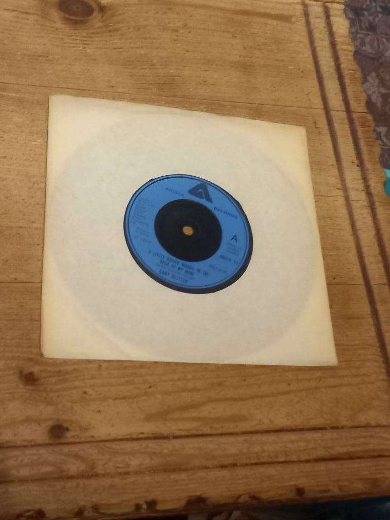 2 Singles van Gary Glitter, Cd's en Dvd's, Gebruikt, 7 inch, Single, Ophalen of Verzenden