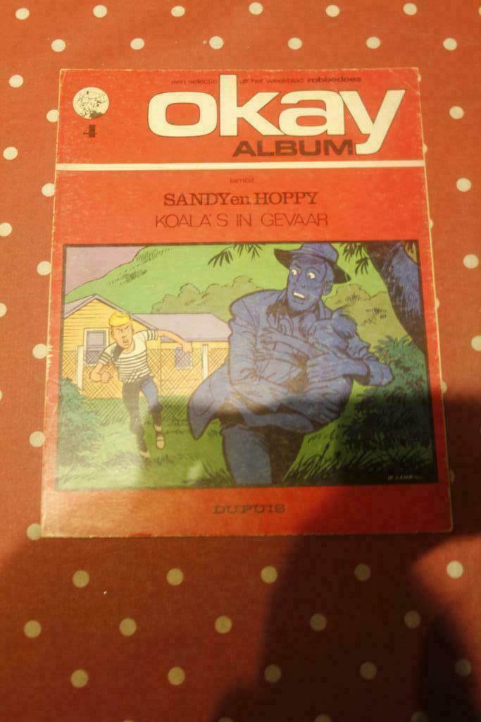 Okay album        (Sandy & hoppy), Livres, Lambil, Enlèvement ou Envoi, Une BD, Utilisé