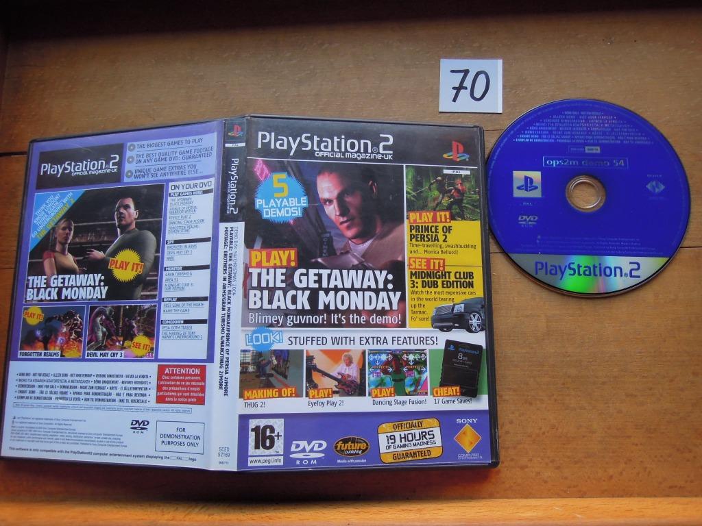 PC CD-ROM PlayStation 2 démo ops2m 54, Consoles de jeu & Jeux vidéo, Enlèvement ou Envoi, Utilisé