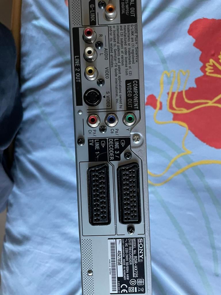 Dvdplayer en recorder. Sony, Ophalen, Zo goed als nieuw