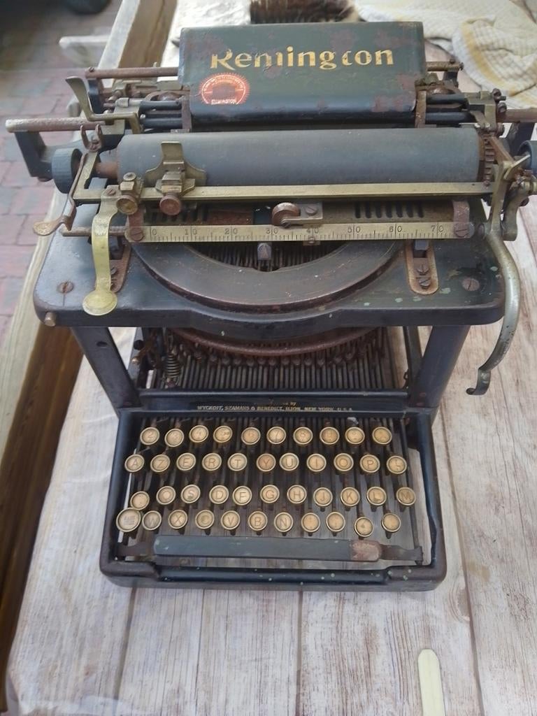 Machine à écrire Remington ancienne, Antiquités & Art, Enlèvement