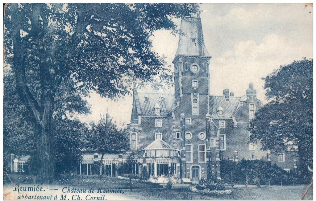 Keumiée Château de Keumiée appartement à M Ch Cornil, Enlèvement ou Envoi, Avant 1920, Affranchie, Hainaut