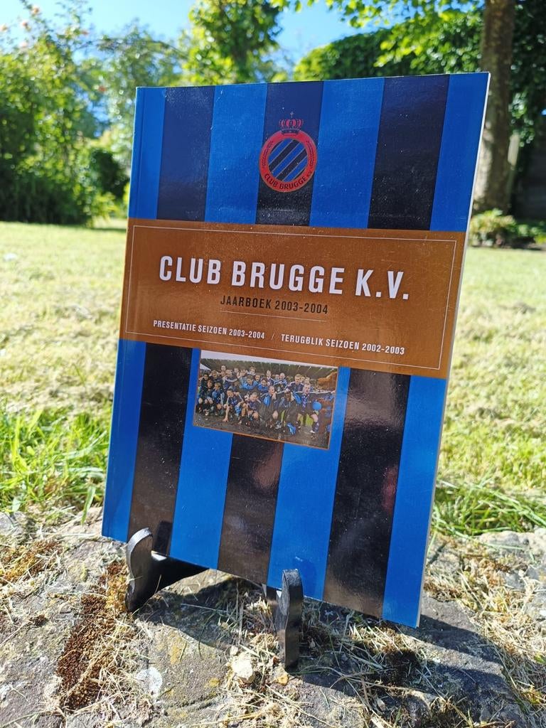 Club Brugge K.V. jaarboek 2003-2004, Verzamelen, Ophalen of Verzenden, Zo goed als nieuw, Boek of Tijdschrift