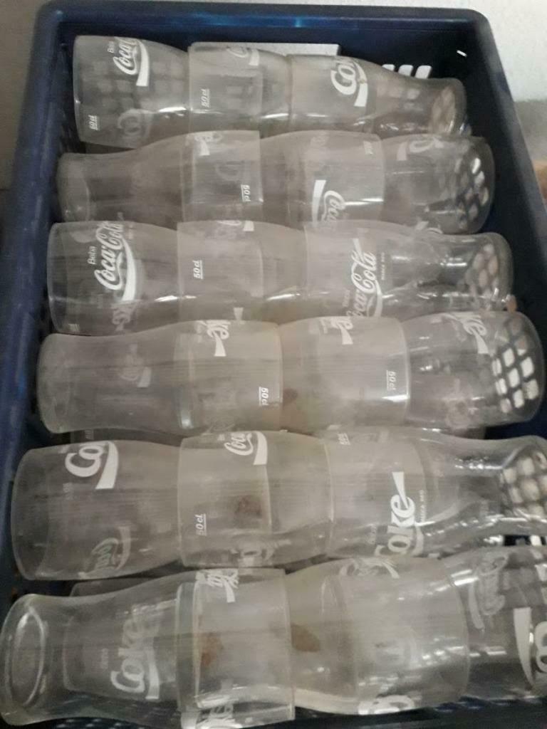 Verres à coca 50cl, Enlèvement