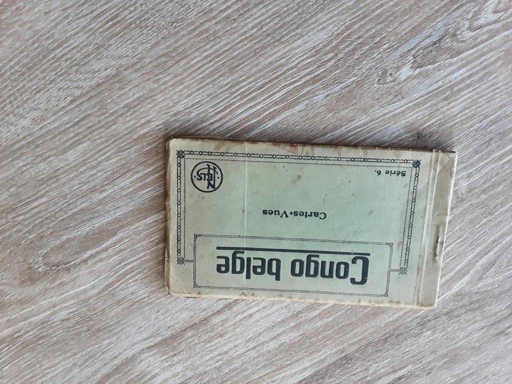 Boekje postkaarten Belgisch Congo, Verzamelen, Ophalen of Verzenden, 1920 tot 1940, Ongelopen, Buiten Europa