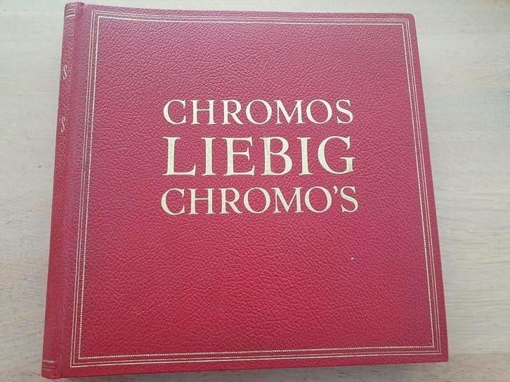 Liebig Chromo volledig album (ROOD) - gratis verzending !, Enlèvement ou Envoi, Utilisé, Liebig Chromo's, Livre d'images