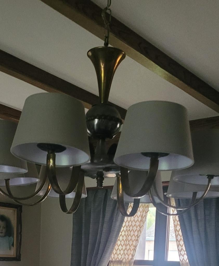 Antieke luchter., Huis en Inrichting, Lampen | Kroonluchters, Ophalen, Gebruikt