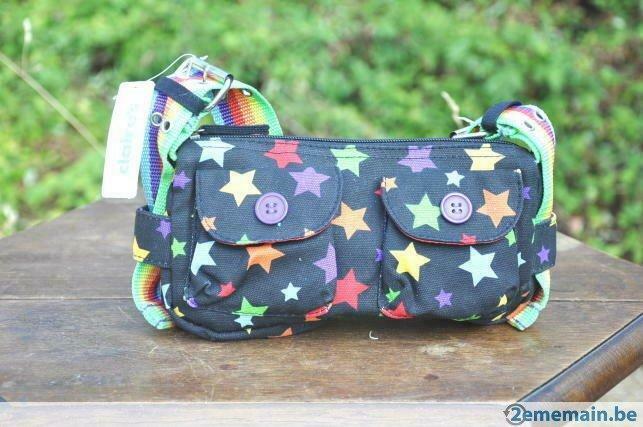petit sac bandoulière toile aux étoiles neuf, Handtassen en Accessoires, Tassen | Damestassen, Ophalen of Verzenden, Nieuw