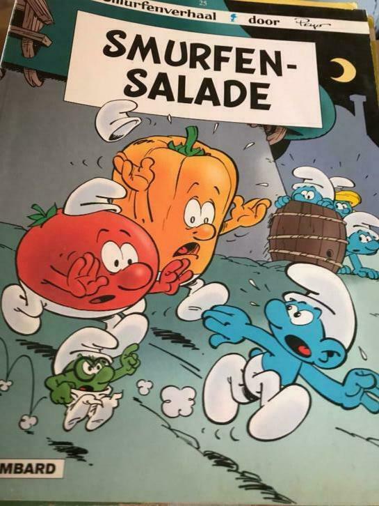 Strips de Smurfen, Boeken, Stripverhalen, Gelezen, Ophalen