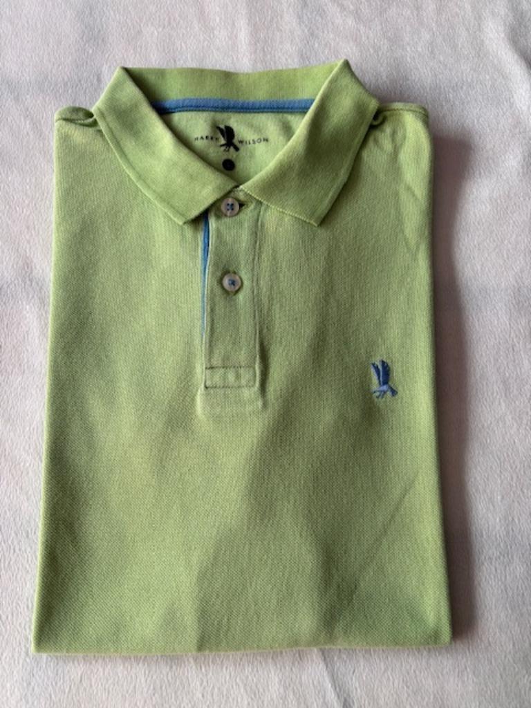 Harry Wilson L groen poloshirt, Kleding | Heren, Ophalen, Maat 52/54 (L), Zo goed als nieuw, Harry Wilson