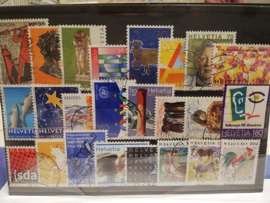 lot de timbres oblitérés de Suisse, Timbres & Monnaies, Enlèvement ou Envoi, Affranchi