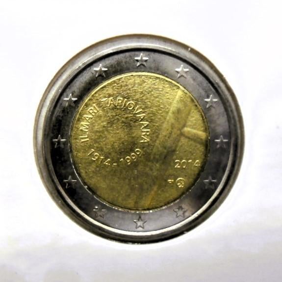 2 euro commémorative Finlande 2014 "tapiovaara". UNC !, Envoi, Finlande, 2 euros, Monnaie en vrac
