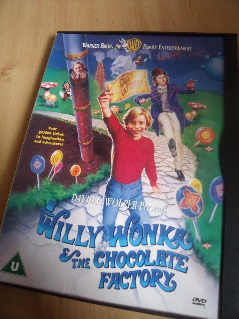 Willy Wonka (1971) (Gene Wilder), 1960 tot 1980, Alle leeftijden, Ophalen of Verzenden, Zo goed als nieuw