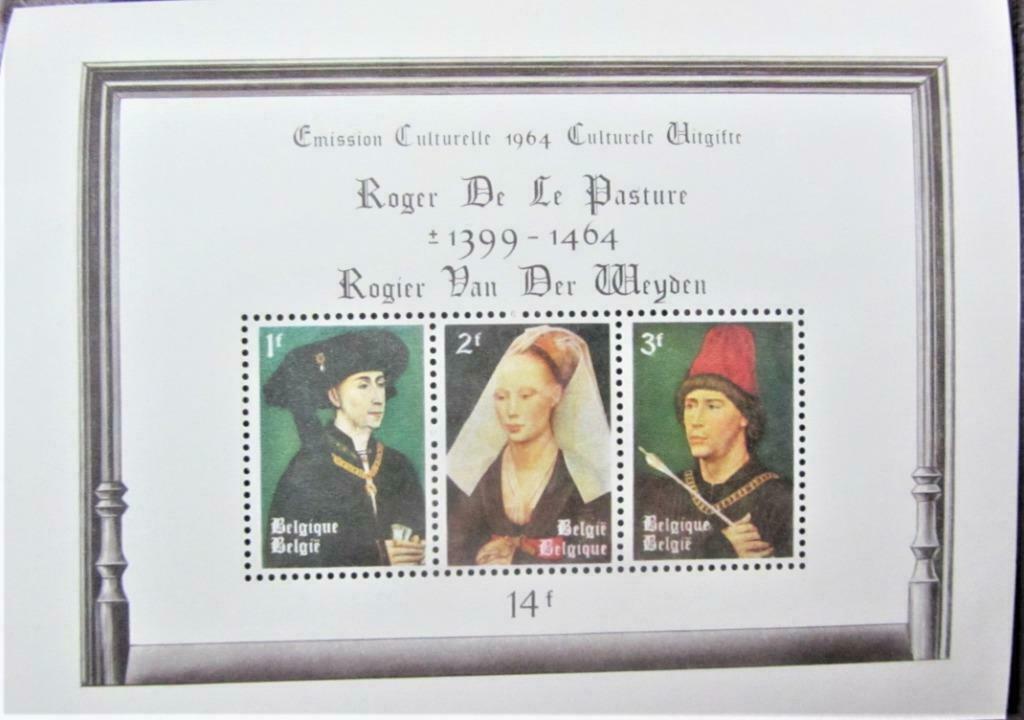 POSTZEGELS BELGIË- ROGIER VAN DER WEYDEN **  BL 36-37, Postzegels en Munten, Ophalen of Verzenden, Postfris, Overige thema's