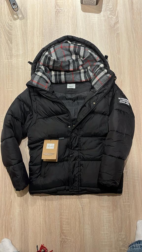 Burberry Puffer, Vêtements | Hommes, Vestes | Hiver, Enlèvement ou Envoi, Comme neuf, Noir