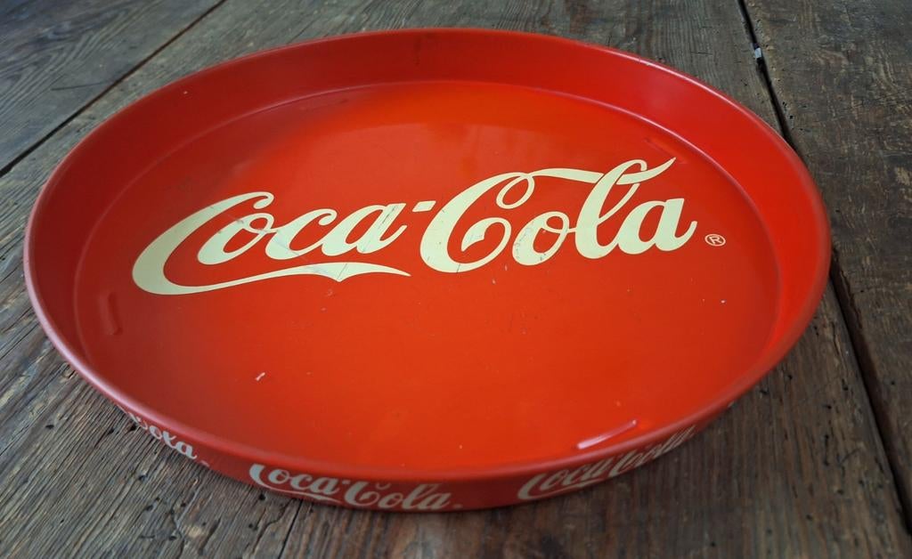 Zeer oude vintage reclame Plateau Coca-Cola, Verzamelen, Ophalen of Verzenden, Zo goed als nieuw