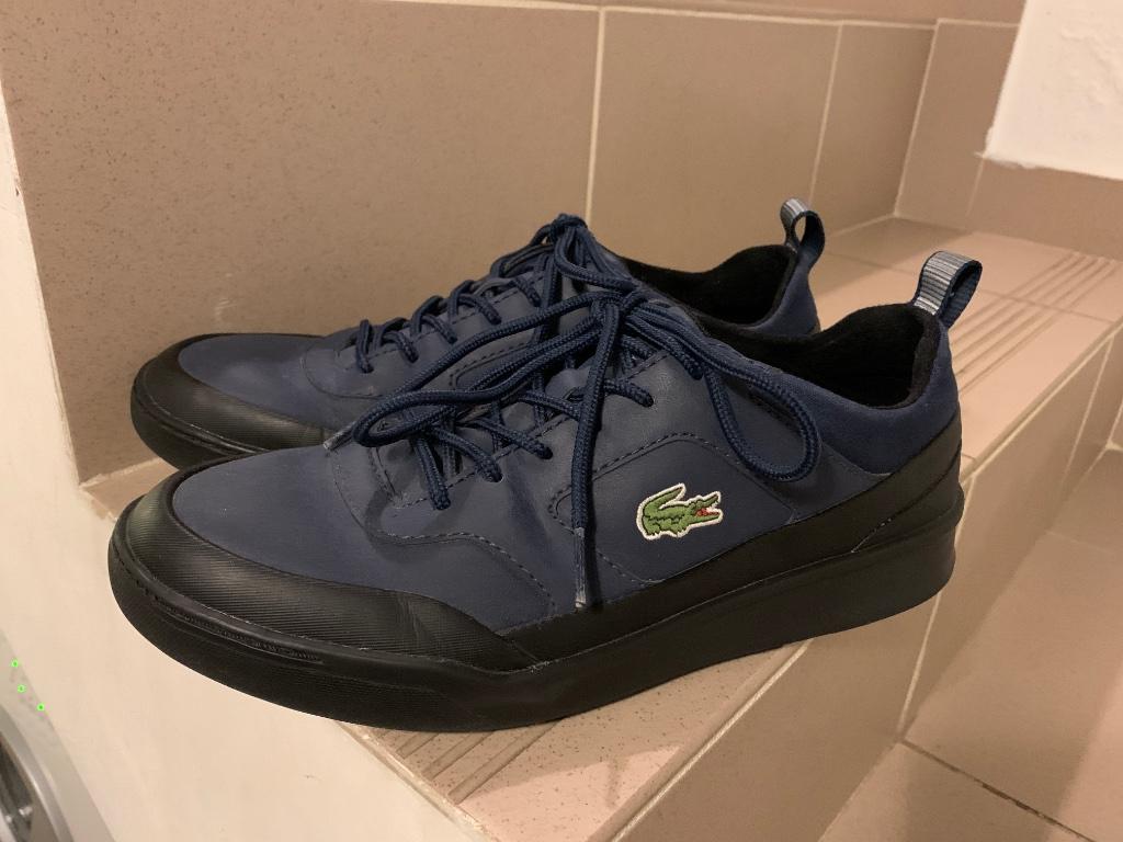 Lacoste blue EUR40, UK 6,5, US 7,5, Enlèvement ou Envoi, Lacoste, Porté, Baskets
