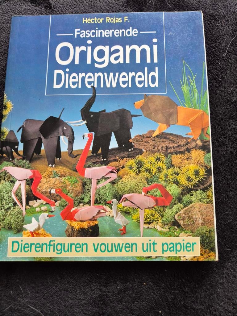 Boek origami dierenwereld, Boeken, Verzenden