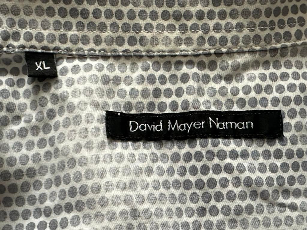 Zomerhemd David Mayer in marmermotief, Overige kleuren, David Mayer, Ophalen of Verzenden, Zo goed als nieuw
