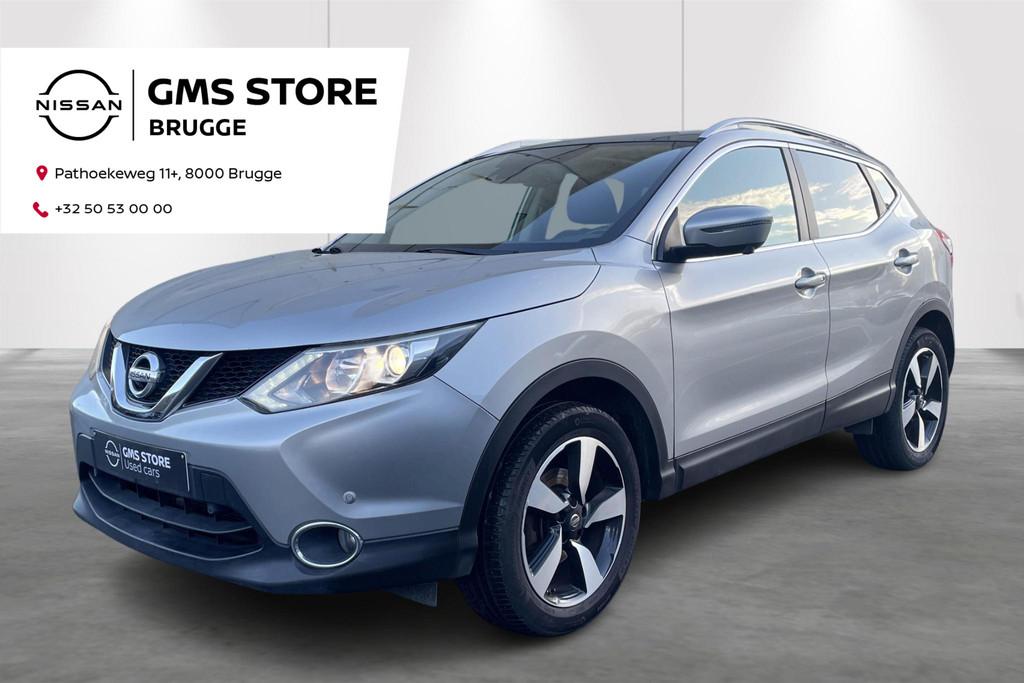 Nissan Qashqai 1.2 DIG-T N-Connecta trekhaak, Auto's, Nissan, Voorwielaandrijving, Stof, Gebruikt, Euro 6
