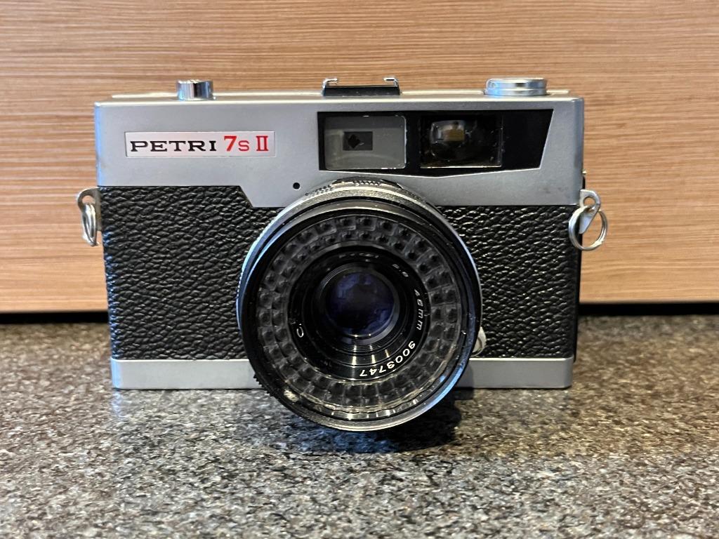 Petri 7s II analoge 35mm rangefinder camera, Enlèvement, Utilisé, Compact, Autres Marques