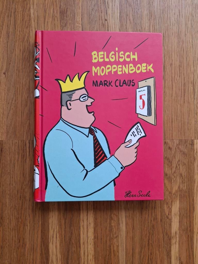 Belgisch moppenboek (Mark Claus), Ophalen of Verzenden, Zo goed als nieuw, Mark Claus