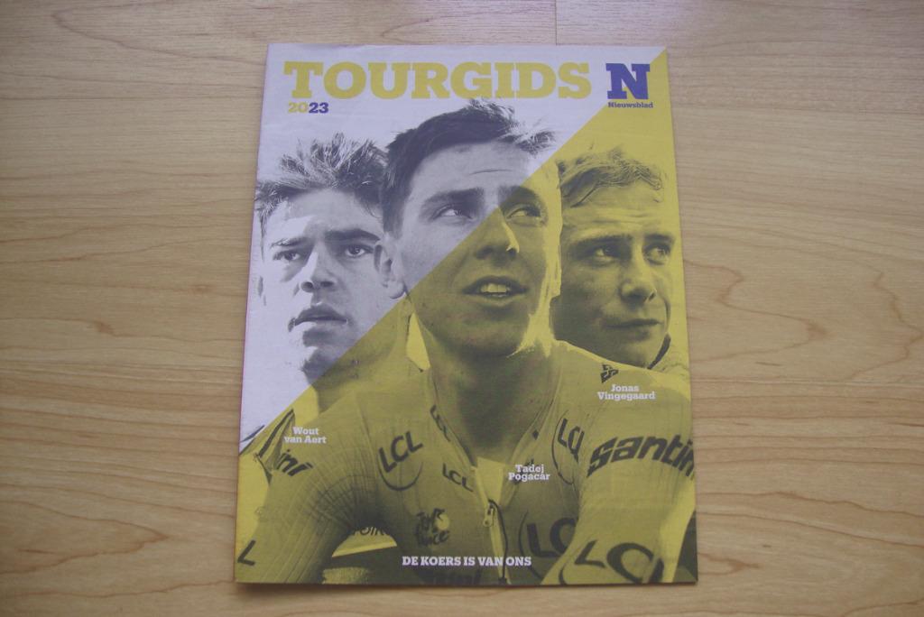 Tourgids 2023 (Het Nieuwsblad), Enlèvement ou Envoi, Utilisé, Journal