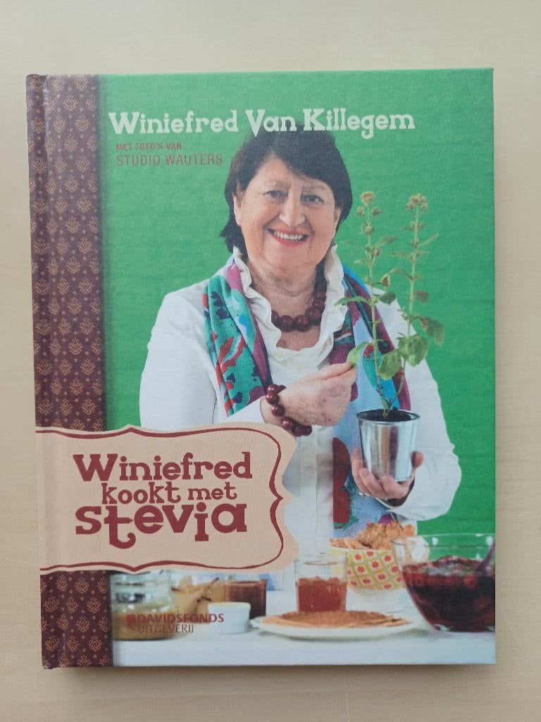 NIEUW - Winiefred kookt met Stevia, Ophalen of Verzenden, Nieuw, Kruiden en Alternatief, Winiefred Van Killegem