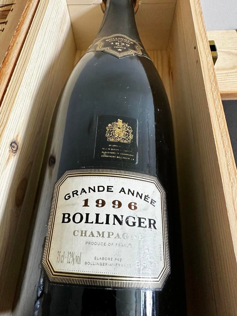 Champagne Bollinger 1996 La Grande Année Brut, Enlèvement ou Envoi, Neuf, Champagne