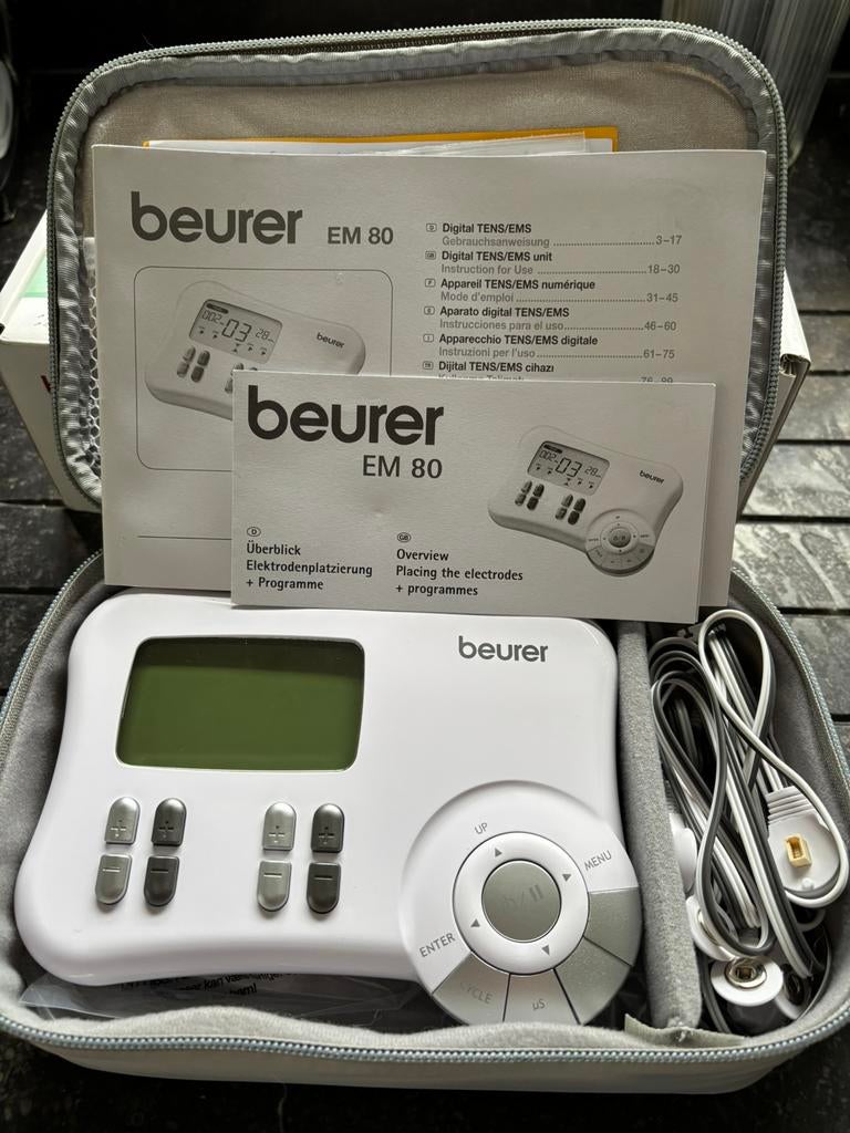 Digital TENS / EMS (Beurer therapy), Sport en Fitness, Ophalen, Zo goed als nieuw