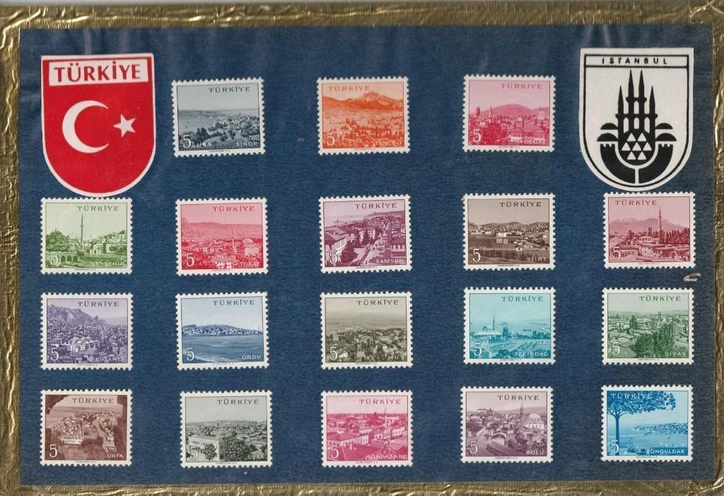 TIMBRES  TURQUIE  ISTAMBUL   COURVOISIER SA  Non Obliteres, Ophalen of Verzenden, Postfris
