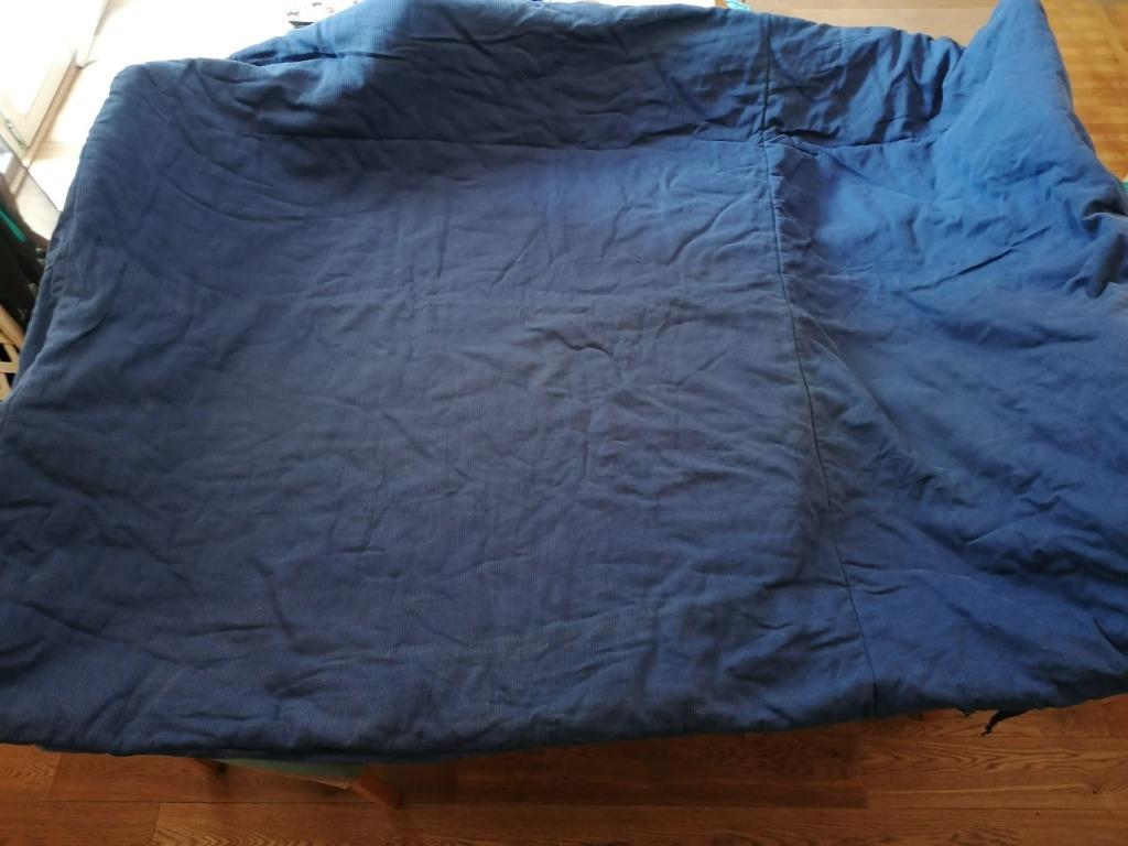 Housse pour canapé convertible IKEA bleue, Trois personnes, Moins de 75 cm, Contemporain, Enlèvement