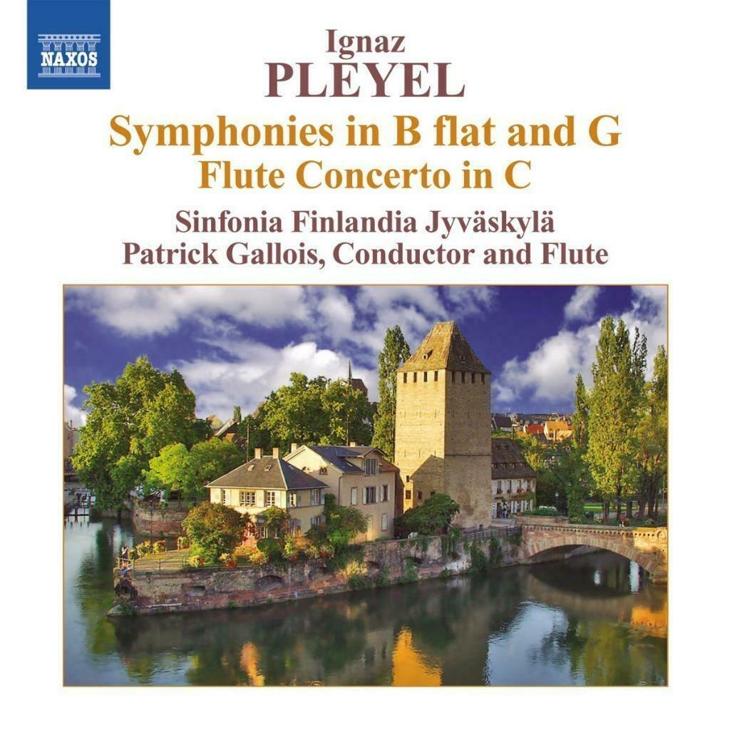 Ignaz Pleyel-Symphonies in B Flat & G-Flute Concerto in C., Ophalen of Verzenden, Zo goed als nieuw