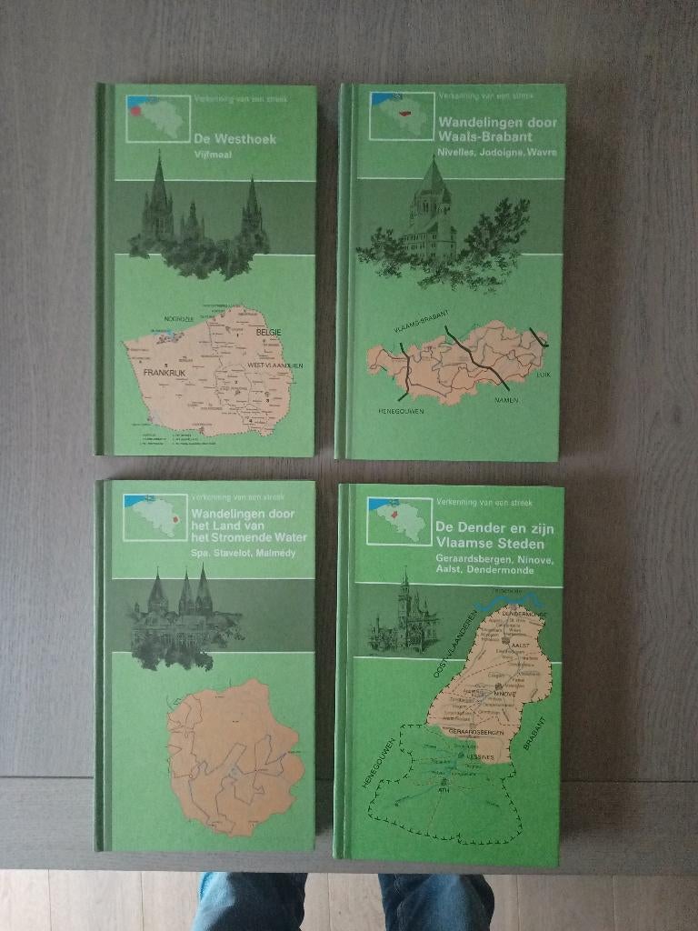Wandel/infoboeken, Boeken, Natuur, Ophalen, Wandel- of Recreatiegebieden, Diverse auteurs, Zo goed als nieuw