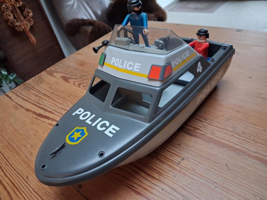 Bateau de police Playmobil, Enlèvement ou Envoi