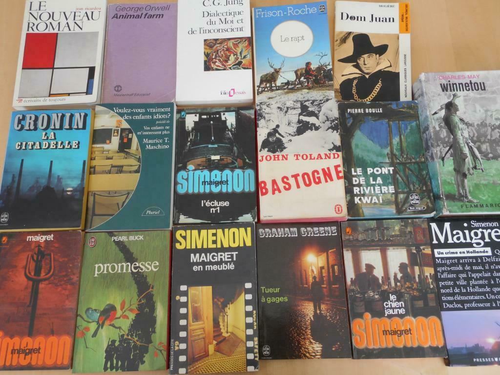 Lot de livres divers, Enlèvement ou Envoi, Utilisé
