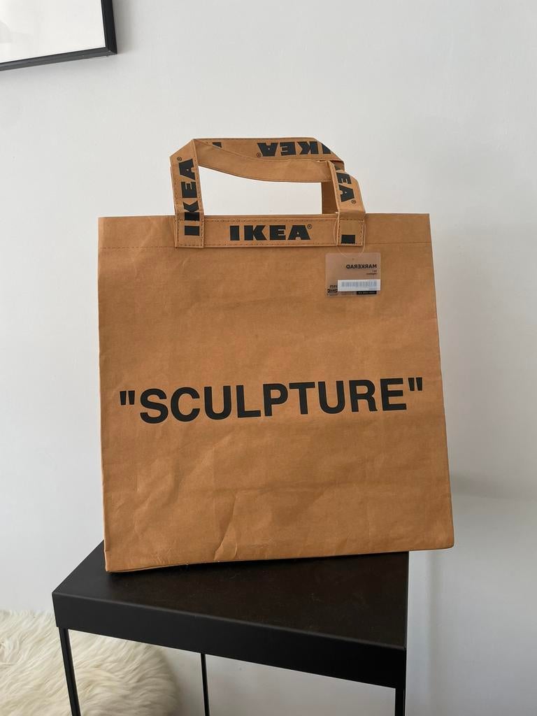 shopper - handtas - jaren 90 ikea - nog nieuw, Ophalen of Verzenden, Zo goed als nieuw, Shopper