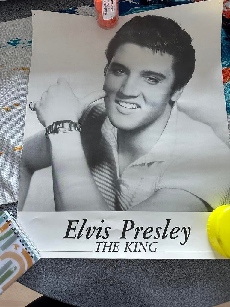 Elvis presley foto, Verzamelen, Foto's en Prenten, 1960 tot 1980, Foto, Ophalen of Verzenden, Zo goed als nieuw