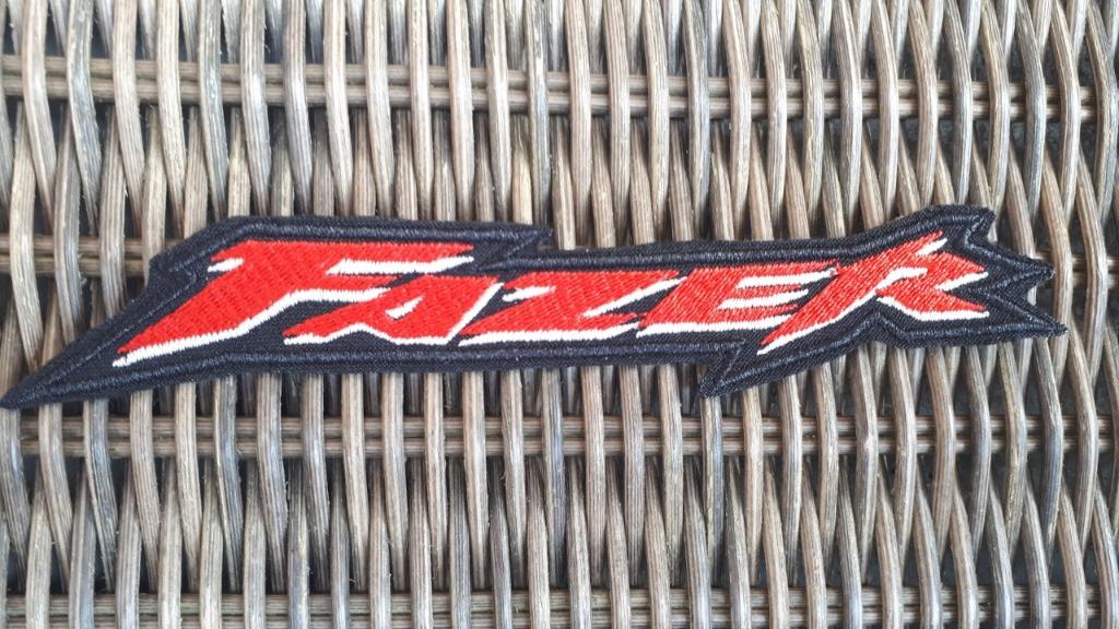 Yamaha Fazer strijk patch embleem - 154 x 26 mm, Motoren, Ophalen of Verzenden, Nieuw