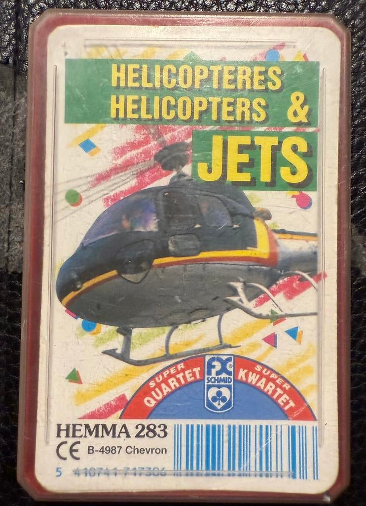 Kwartet “Helicopters & Jets”, Ophalen of Verzenden, Gebruikt, Kwartet(ten)