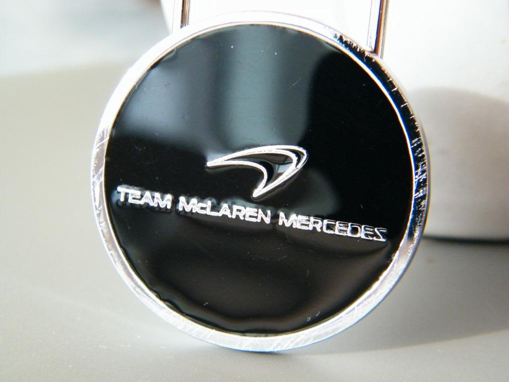 Mc LAREN MERCEDES F1 Team - originele sleutelhanger 1994/200, Ophalen of Verzenden, Nieuw, Auto's
