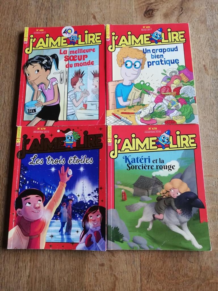 4 "J'aime lire", Livres, Livres pour enfants | Jeunesse | Moins de 10 ans, Utilisé, Fiction général, Enlèvement ou Envoi