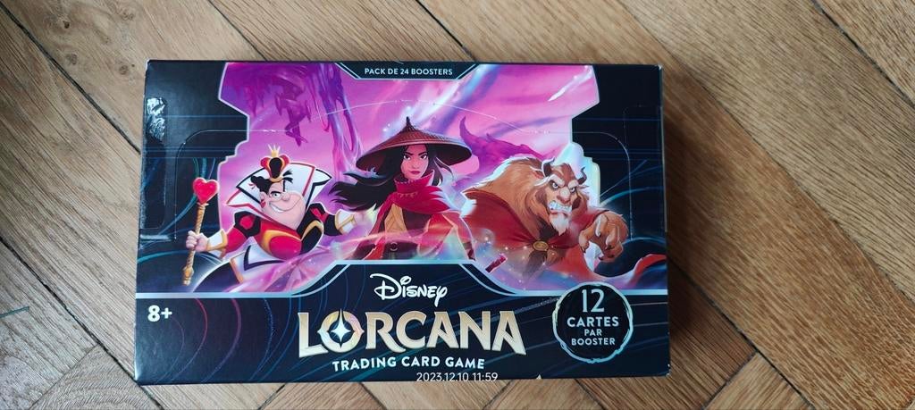 Lorcana Display Chapitre 2 Français - 24 Boosters, Envoi, Neuf, Booster, Foil