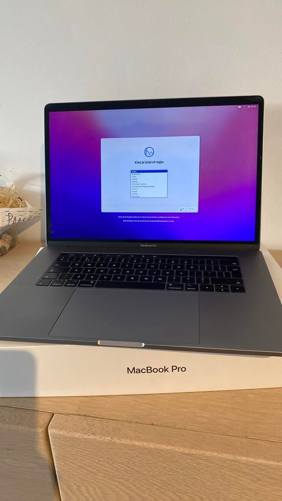 Macbook Pro 15’ 2017, 256 GB, 2 tot 3 Ghz, 15 inch, Ophalen of Verzenden